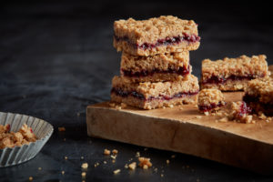 Handmade Mixed Berry Crumble Slice